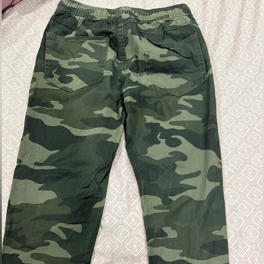 Camouflage Cargo Joggers